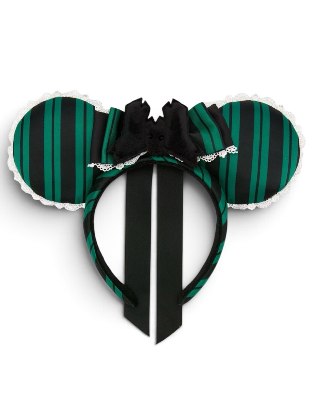 Disney Parks Ghost Host Haunted Mansion Minnie Ears Headband - NWT